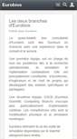 Mobile Screenshot of eurobios.com